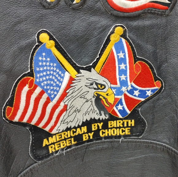 Vintage Leather Jacket Size 52 Men's - Picture 4 of 13